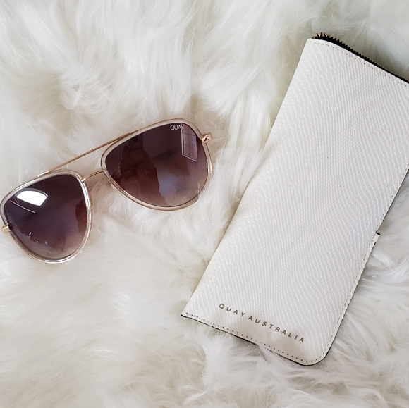 Quay Aviator sunglasses